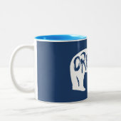 Tasse 2 Couleurs Oregon Bear (Gauche)
