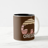 Tasse 2 Couleurs Oregon Bear (Devant droit)
