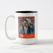 Tasse 2 Couleurs Oregon State Beavers | Tête de castor (Gauche)