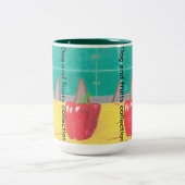 Tasse 2 Couleurs Oreilles de chien et poivre (Centre)