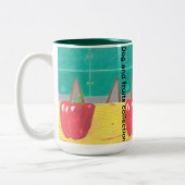 Tasse 2 Couleurs Oreilles de chien et poivre (Gauche)