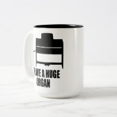 Tasse 2 Couleurs Organe énorme (Devant gauche)