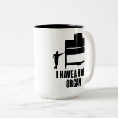 Tasse 2 Couleurs Organe énorme (Devant droit)