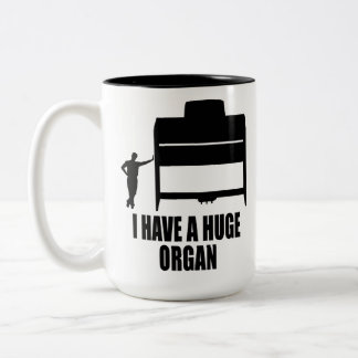 Tasse 2 Couleurs Organe énorme