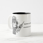 Tasse 2 Couleurs Original Chibi Nurse - Medical Power (Devant gauche)