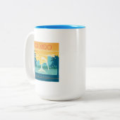 Tasse 2 Couleurs Orlando Floride (Devant gauche)