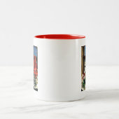 Tasse 2 Couleurs Ornements de Noël (Centre)