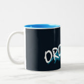 Tasse 2 Couleurs Oroville California Mountains (Gauche)