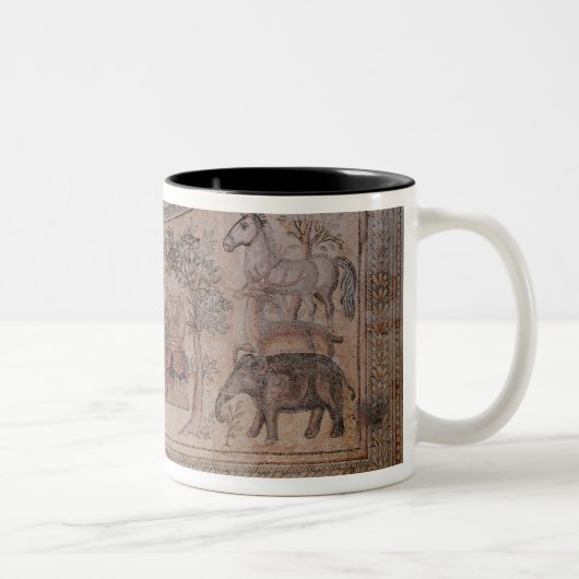 Tasse 2 Couleurs Orphée charmant les animaux (Droit)