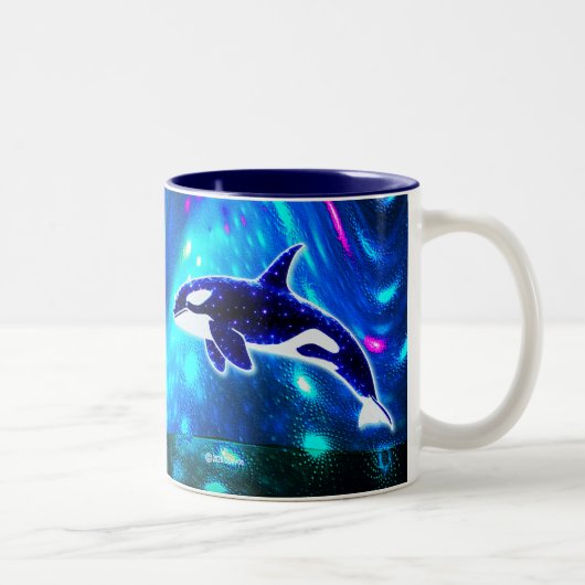Tasse 2 Couleurs Orque Cosmique (Droit)