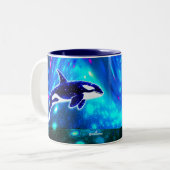 Tasse 2 Couleurs Orque Cosmique (Devant gauche)