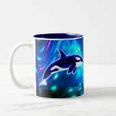 Tasse 2 Couleurs Orque Cosmique (Gauche)