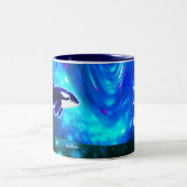 Tasse 2 Couleurs Orque Cosmique (Centre)