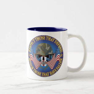 Tasse 2 Couleurs Os patriotiques