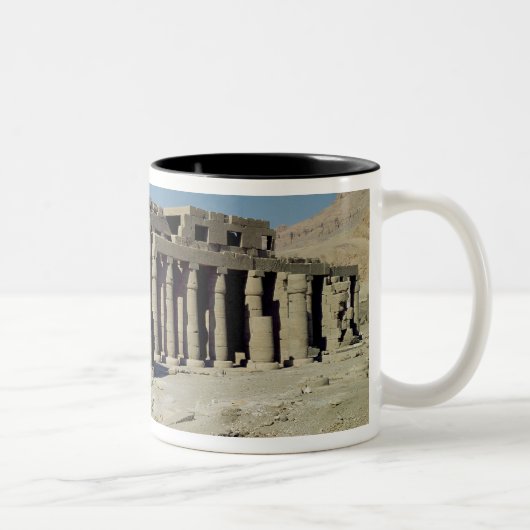 Tasse 2 Couleurs Osiride figure Ramesses II flanquant les murs (Droit)