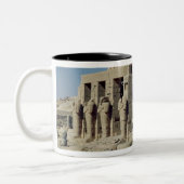 Tasse 2 Couleurs Osiride figure Ramesses II flanquant les murs (Gauche)