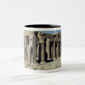 Tasse 2 Couleurs Osiride figure Ramesses II flanquant les murs (Centre)