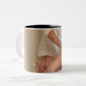 Tasse 2 Couleurs Ostéopathe/chiroprakteur manoeuvrant de retour (Devant gauche)