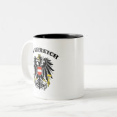 Tasse 2 Couleurs Osterreich (Devant gauche)
