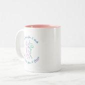 Tasse 2 Couleurs OT vous enseigne à danser (Devant gauche)