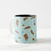Tasse 2 Couleurs Otter fun light (Devant gauche)