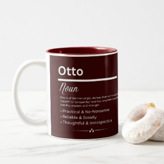 Tasse 2 Couleurs Otto Personalized Name