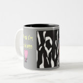 Tasse 2 Couleurs Oubliez le football (Devant gauche)