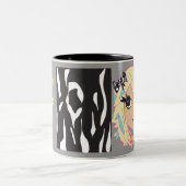 Tasse 2 Couleurs Oubliez le football (Centre)