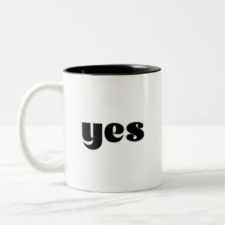 Tasse 2 Couleurs Oui