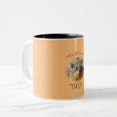 Tasse 2 Couleurs OUI, IL est MOI, "DASSY " (Devant gauche)