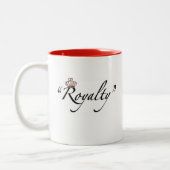 Tasse 2 Couleurs Oui, je suis la "reine" (Gauche)