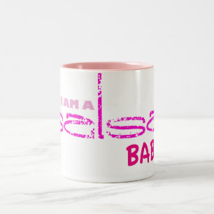 Tasse 2 Couleurs Oui, je suis un bébé de Salsa