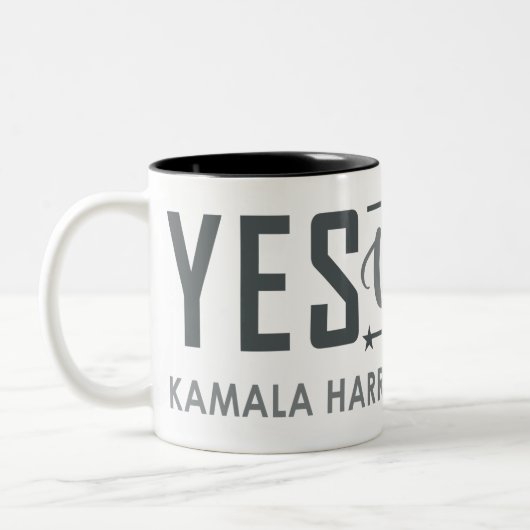 TASSE 2 COULEURS OUI NOUS KAM ! (Gauche)