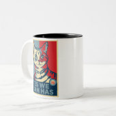 Tasse 2 Couleurs Oui nous pouvons a (Devant gauche)