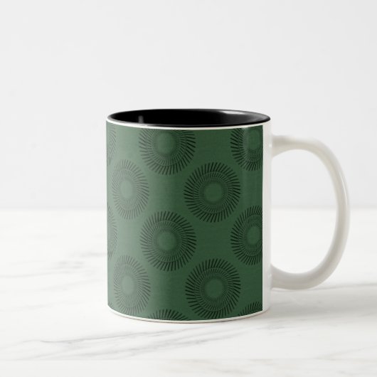 Tasse 2 Couleurs Oultramod Mug, Vert Forêt (Droit)