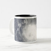 Tasse 2 Couleurs Ouragan Charley (Devant gauche)