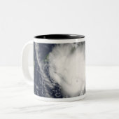 Tasse 2 Couleurs Ouragan Charley 2 (Devant gauche)