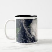 Tasse 2 Couleurs Ouragan Charley 2 (Gauche)