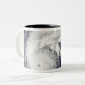 Tasse 2 Couleurs Ouragan Earl 5 (Devant gauche)