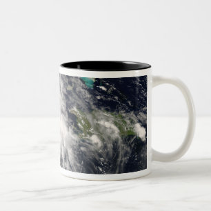 Tasse 2 Couleurs Ouragan Gustav au-dessus de la Jamaïque 2