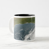 Tasse 2 Couleurs Ouragan Rita (Devant gauche)