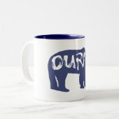 Tasse 2 Couleurs Ouray Bear (Devant gauche)