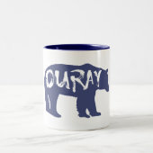 Tasse 2 Couleurs Ouray Bear (Centre)