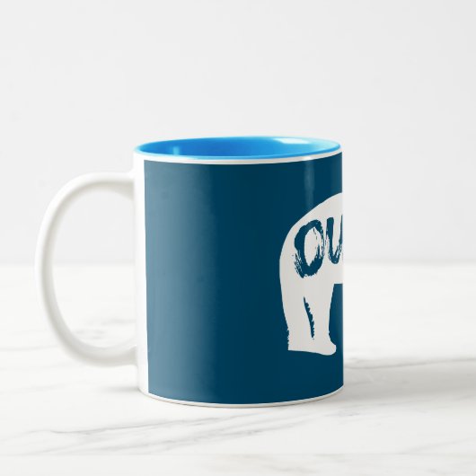 Tasse 2 Couleurs Ouray Bear (Gauche)