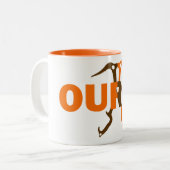 Tasse 2 Couleurs Ouray Colorado (Devant gauche)