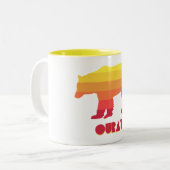 Tasse 2 Couleurs Ouray Colorado Ouray (Devant gauche)