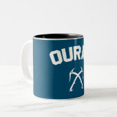 Tasse 2 Couleurs Ouray Ice Escalade (Devant gauche)
