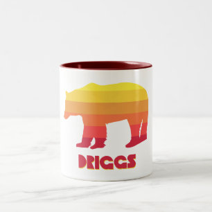 Tasse 2 Couleurs Ours arc-en-ciel Driggs Idaho