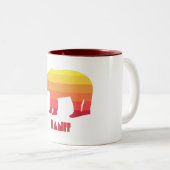 Tasse 2 Couleurs Ours Banff (Devant droit)