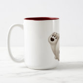 Tasse 2 Couleurs ours blanc (Gauche)